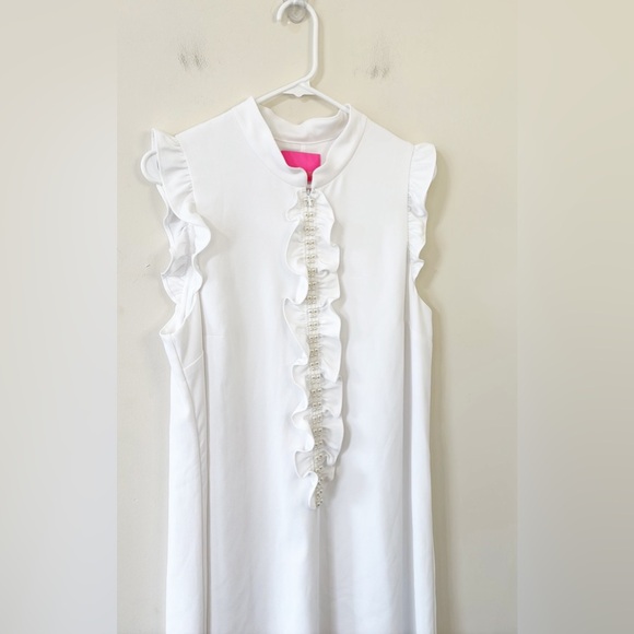 Lilly Pulitzer Adalee Shift Dress Resort White Size 12 - Picture 5 of 10